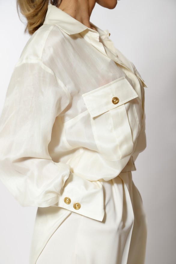 Virgin wool shirt